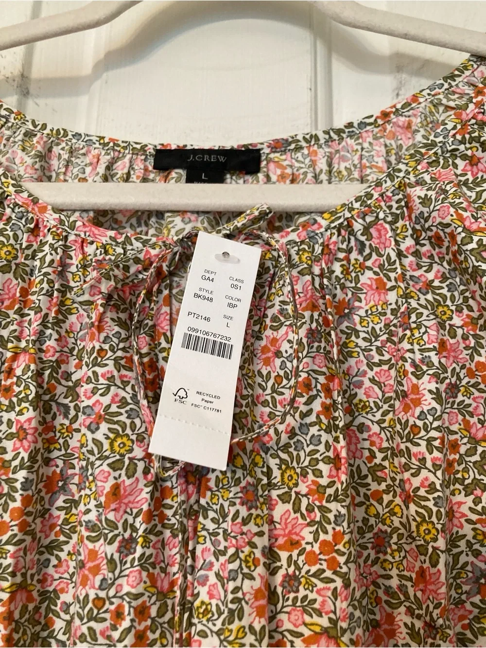 J. Crew Floral Dress